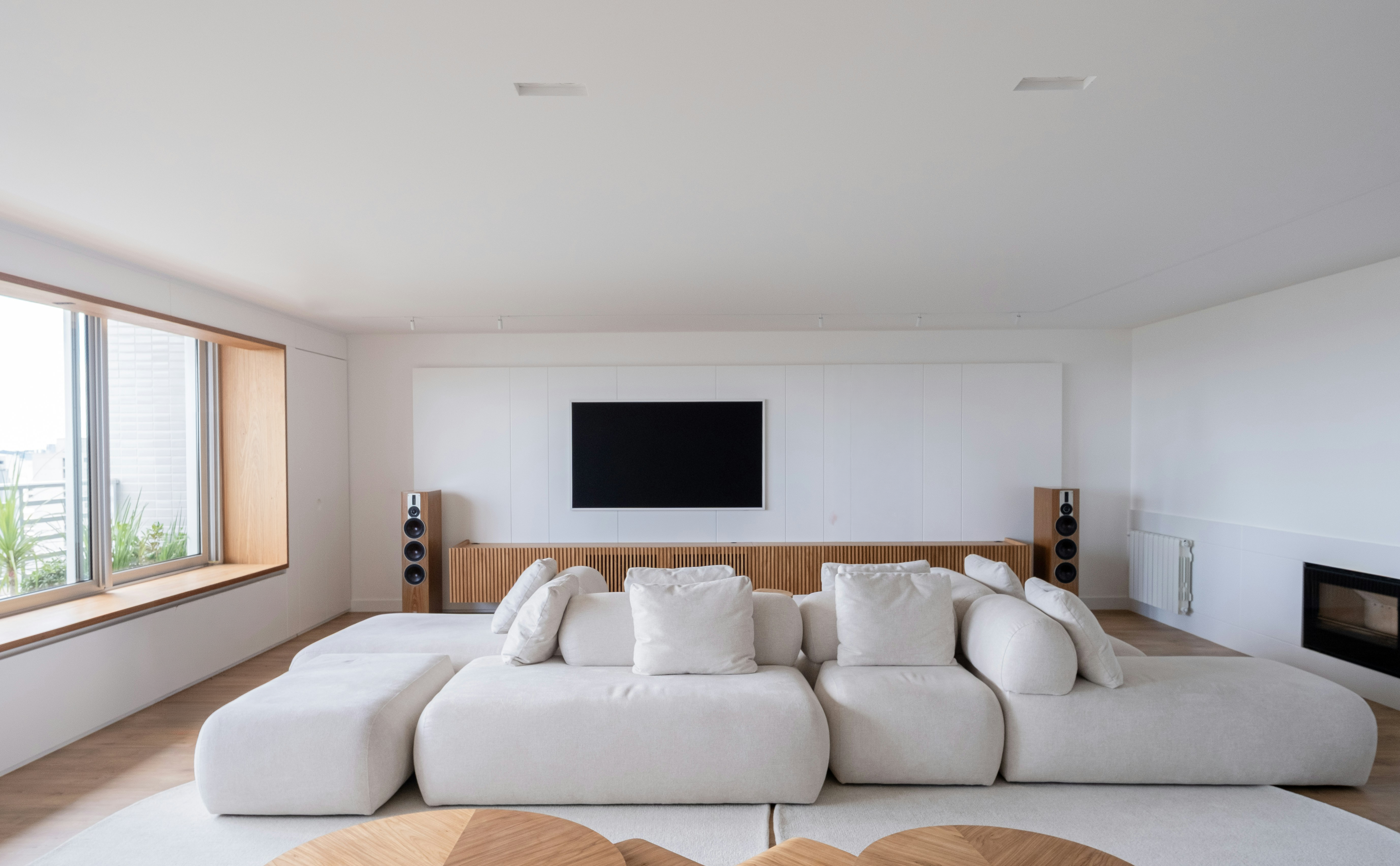 Luxury modern living room interior