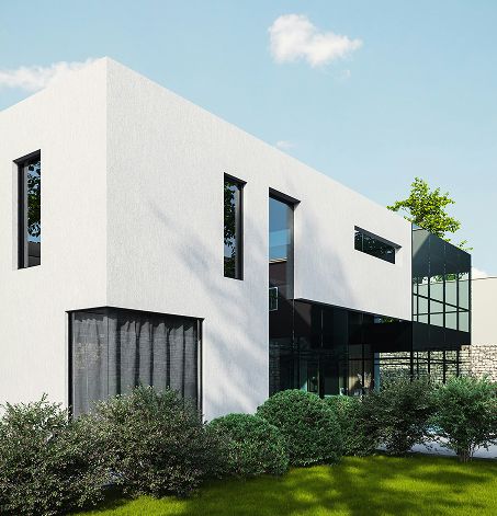 Luxury property interior with elegant design